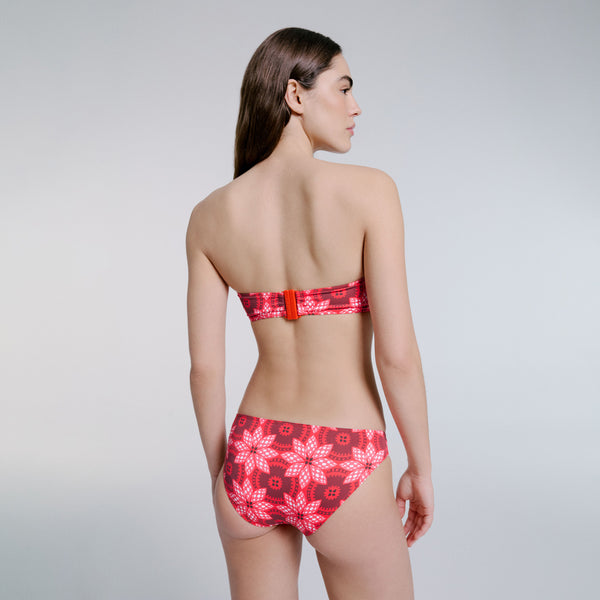 Bluemint carla printed bi̇ki̇ni̇ alt