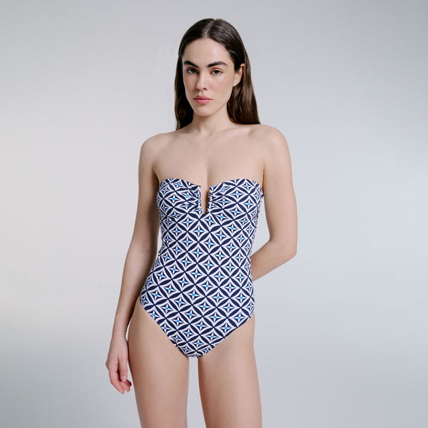 Bluemint giada printed swimsuit