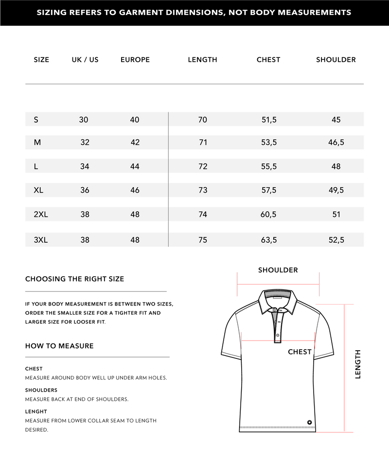 Size Chart 1