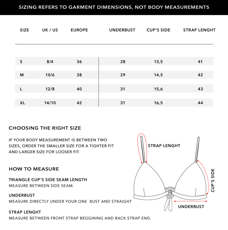 Size Chart 1