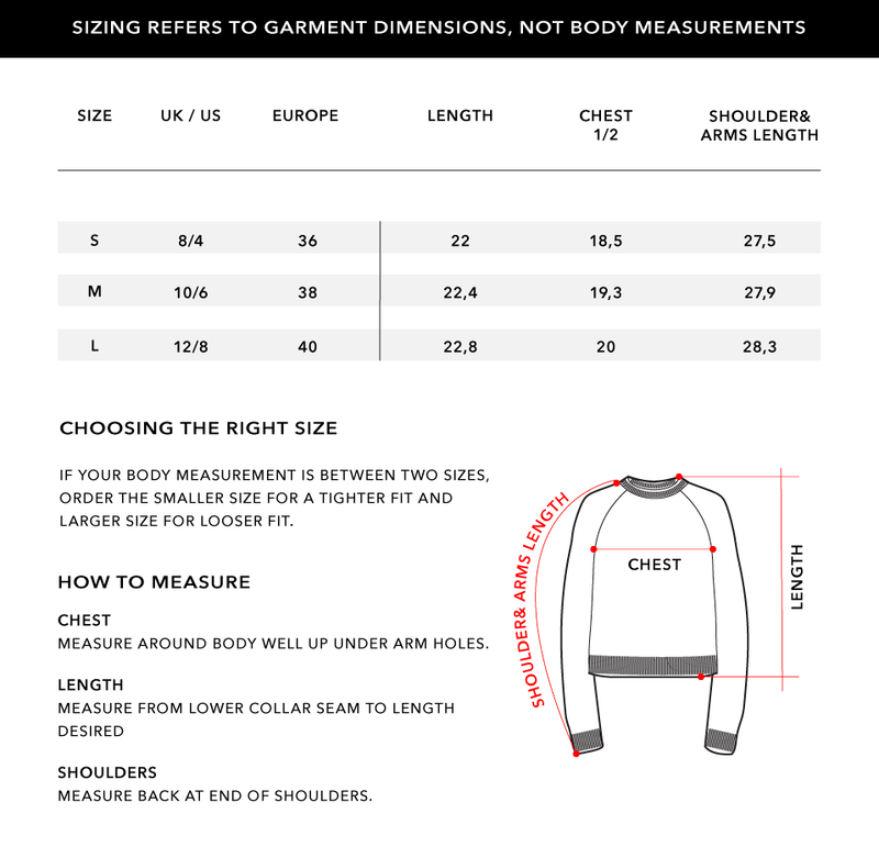 Size Chart 2