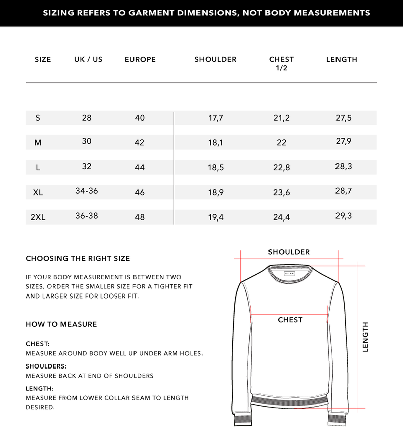 Size Chart 2