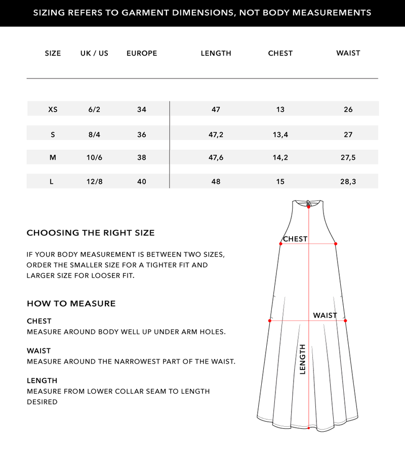 Size Chart 2