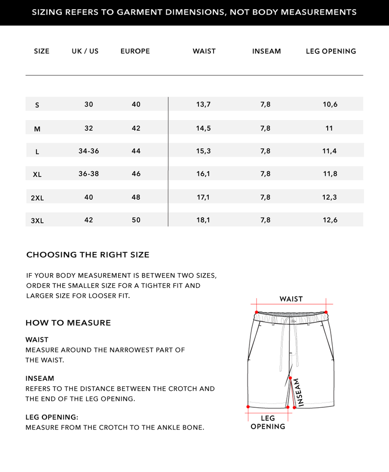 Size Chart 2
