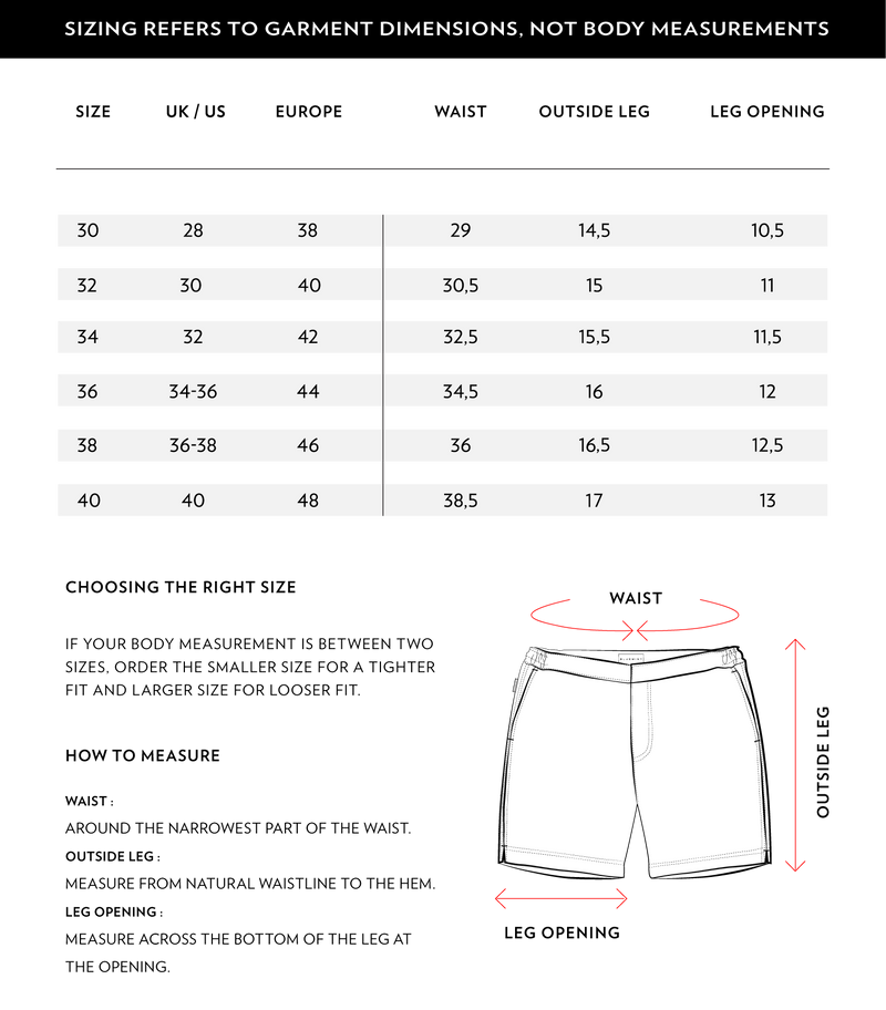 Size Chart 2