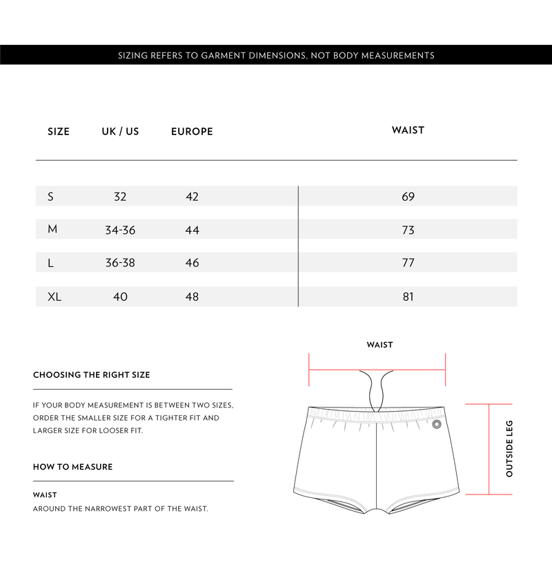 Size Chart 1