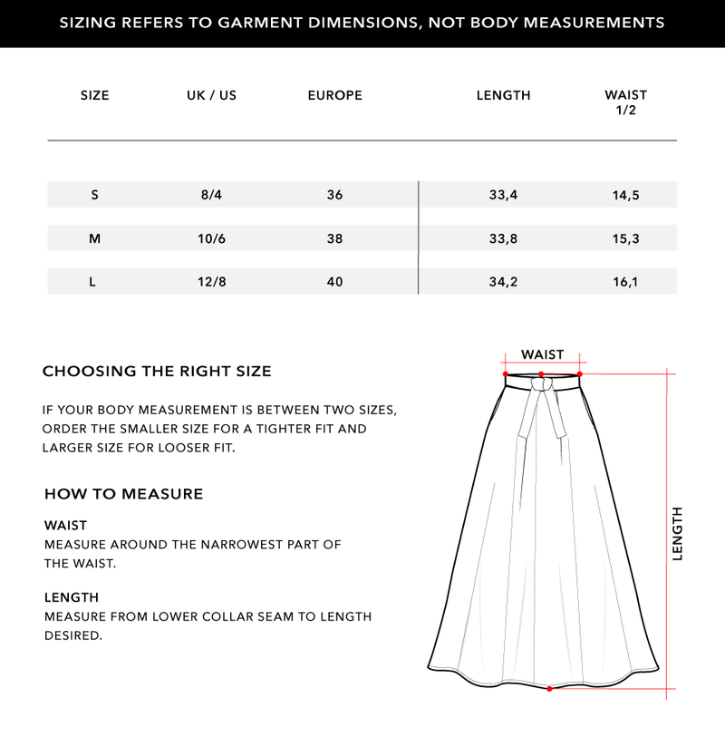 Size Chart 2