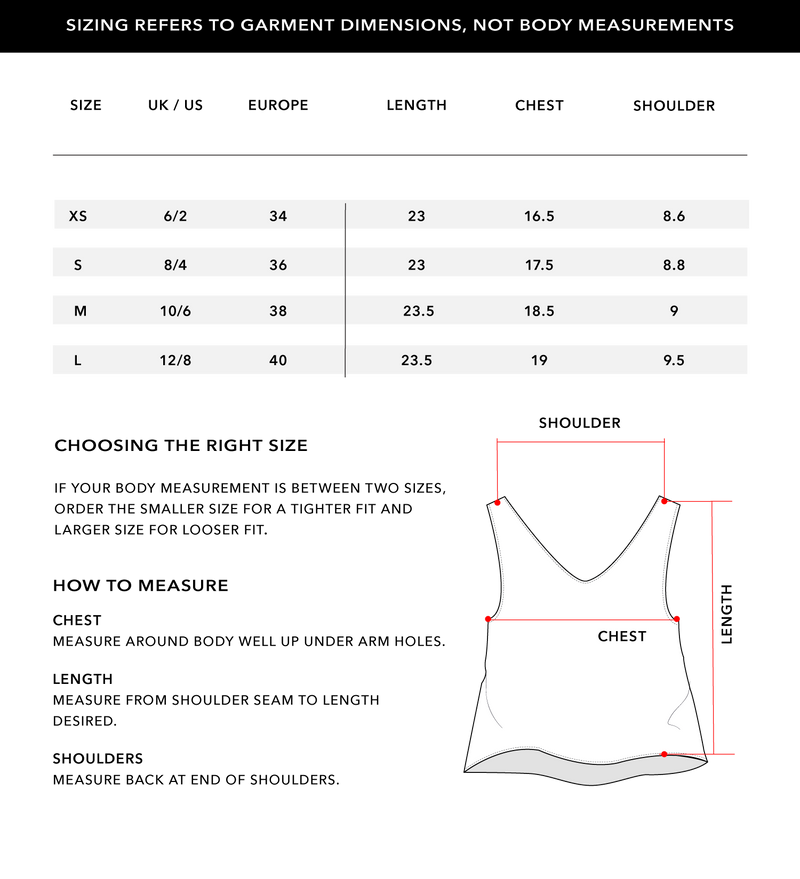 Size Chart 2