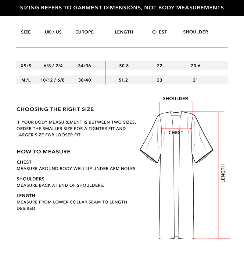 Size Chart 2