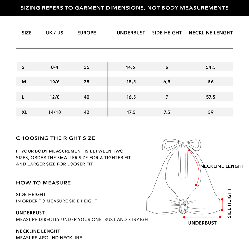 Size Chart 1