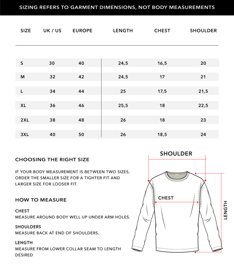 Size Chart 2