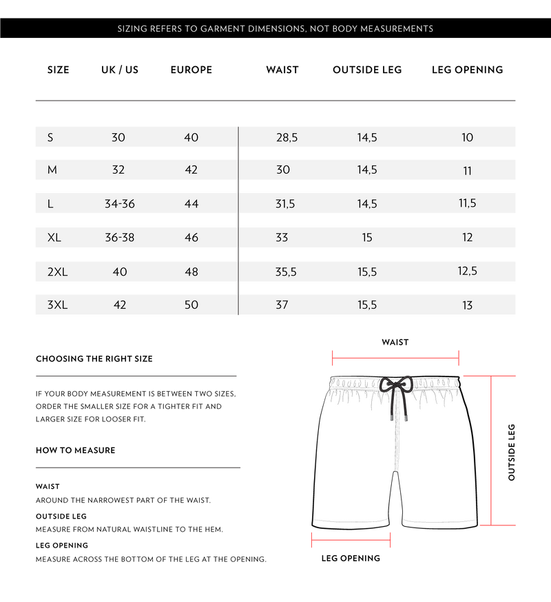 Size Chart 2