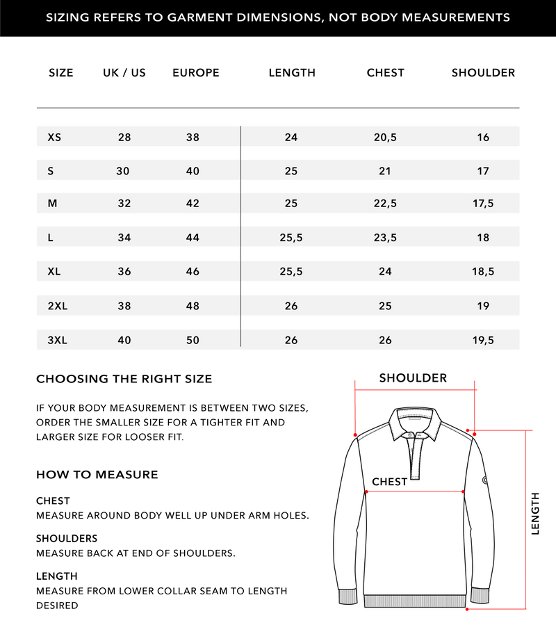 Size Chart 2