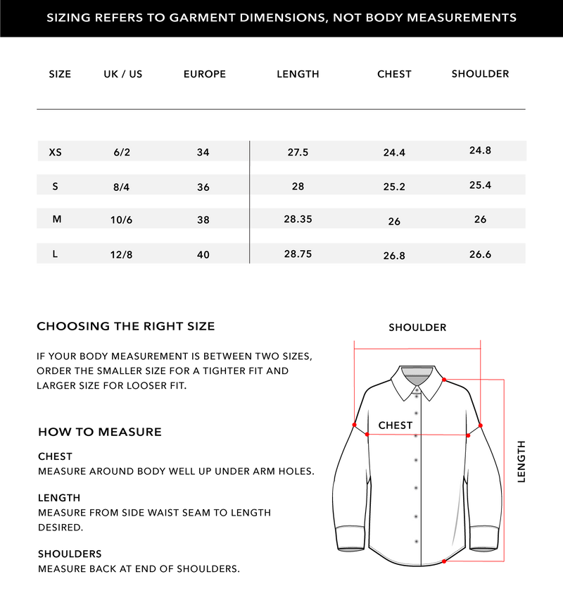 Size Chart 2