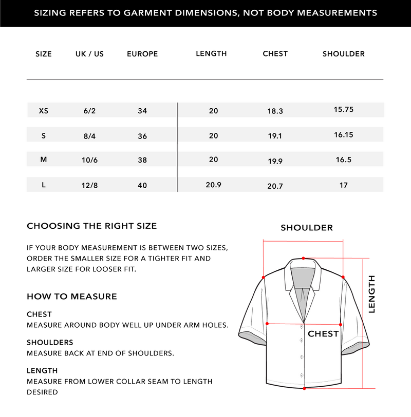 Size Chart 2
