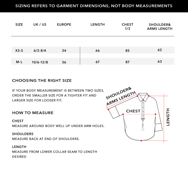 Size Chart 1