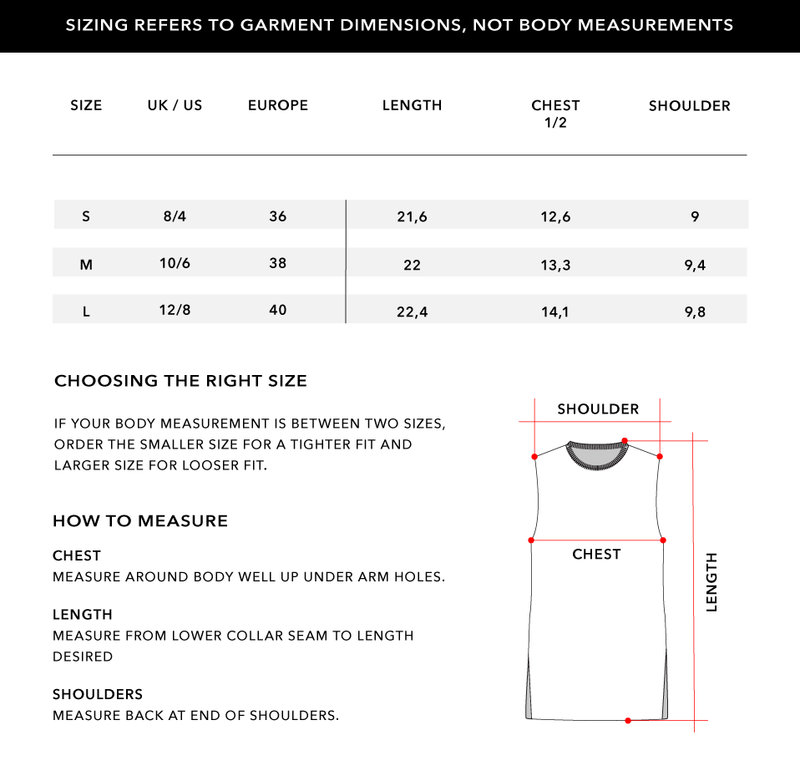 Size Chart 2