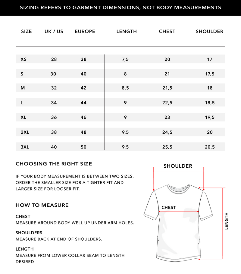 Size Chart 2