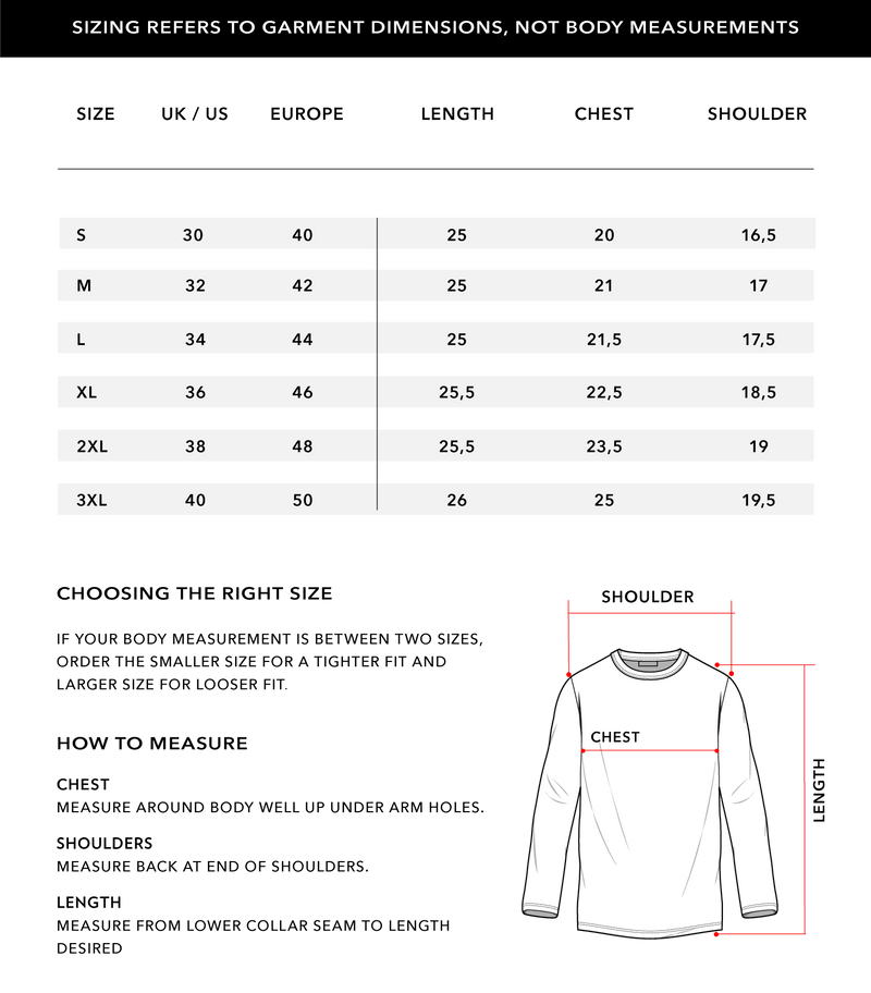 Size Chart 2