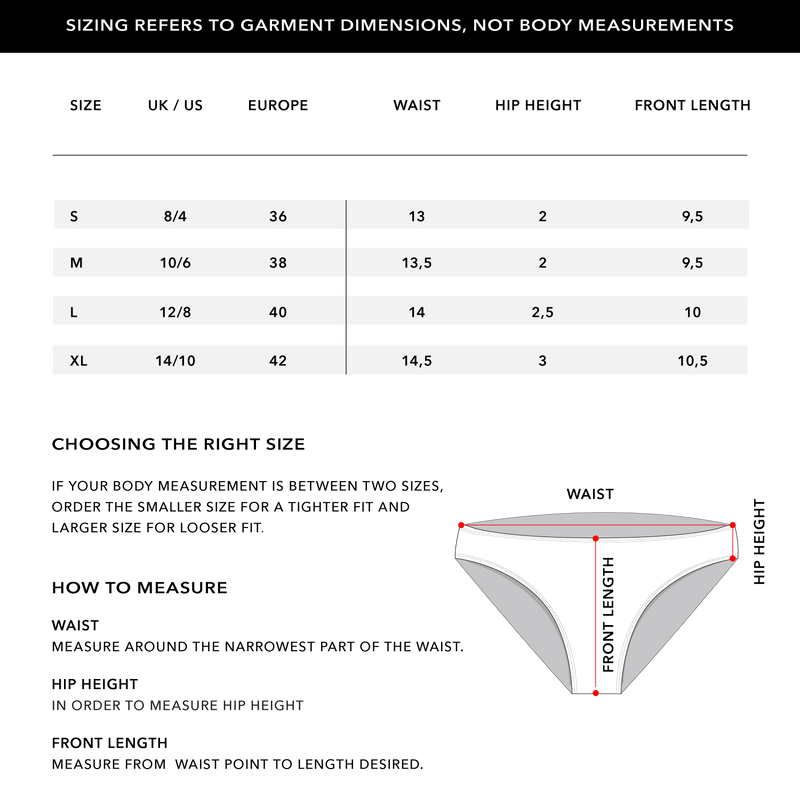 Size Chart 2