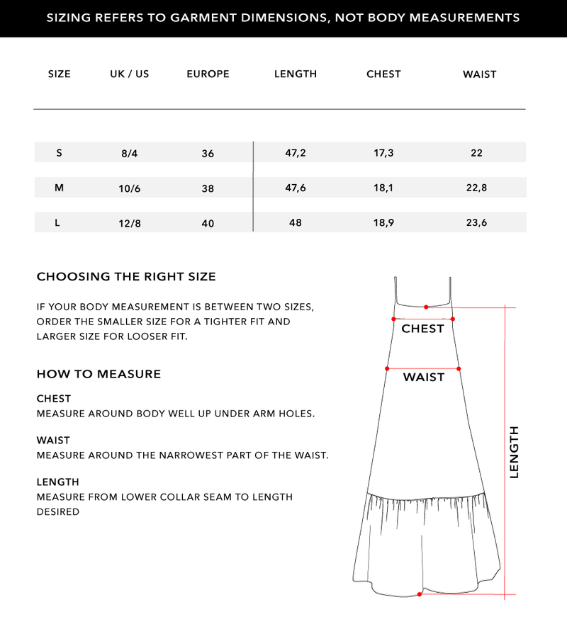 Size Chart 2