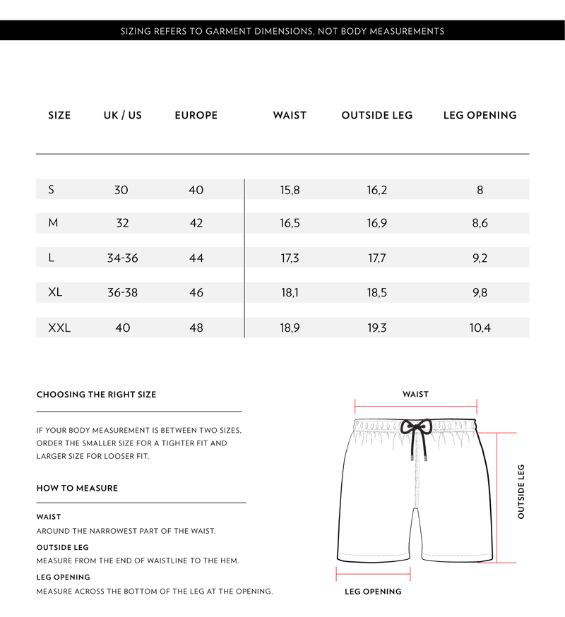 Size Chart 2