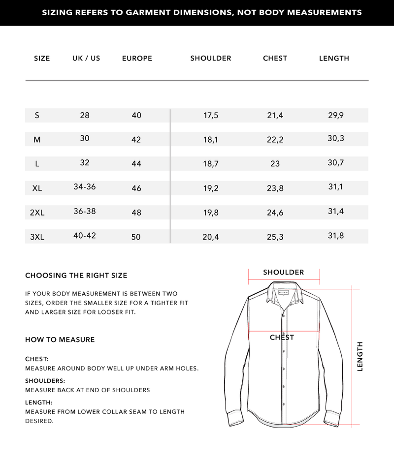 Size Chart 2