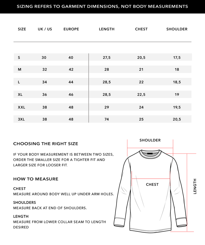 Size Chart 2