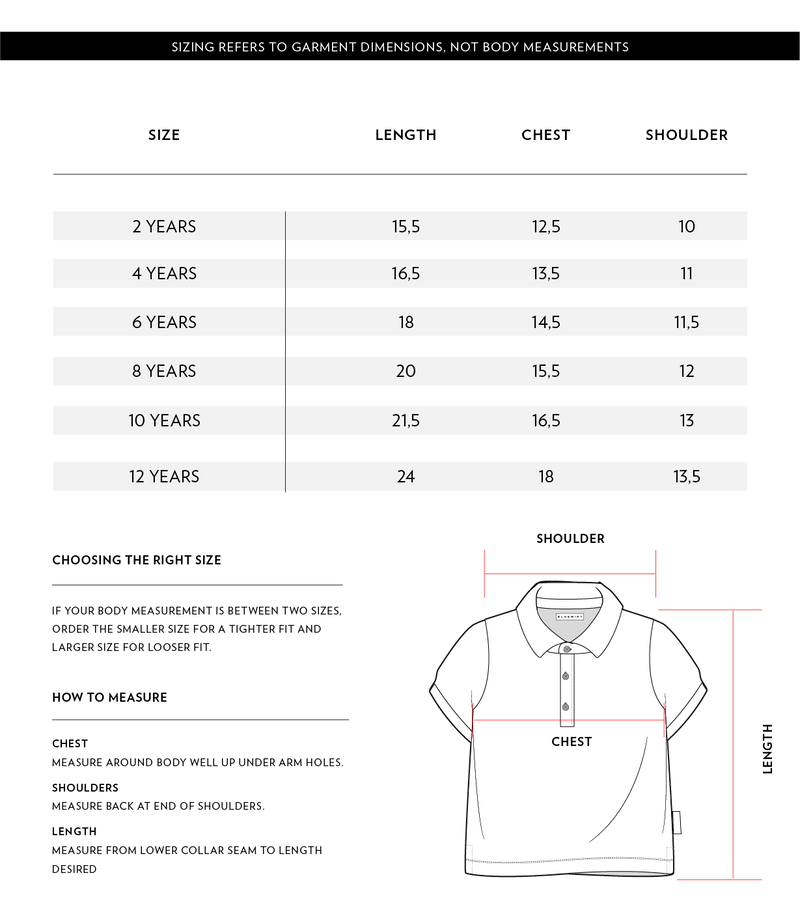 Size Chart 2