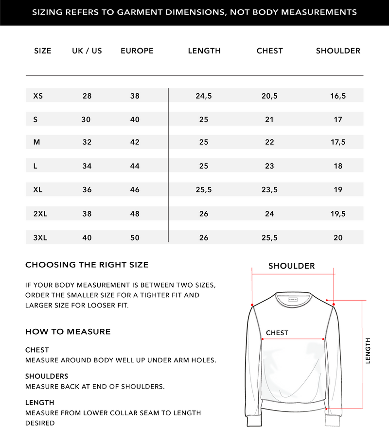 Size Chart 2