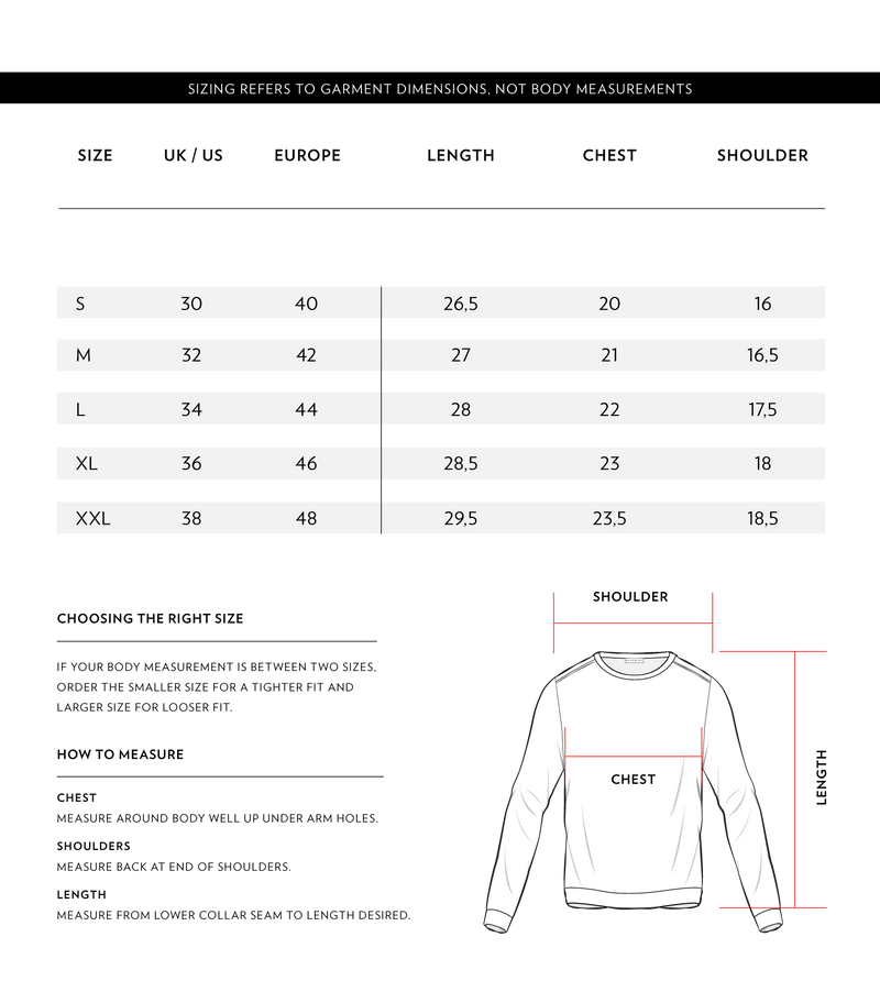 Size Chart 2
