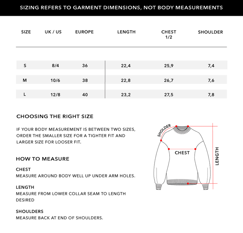 Size Chart 2