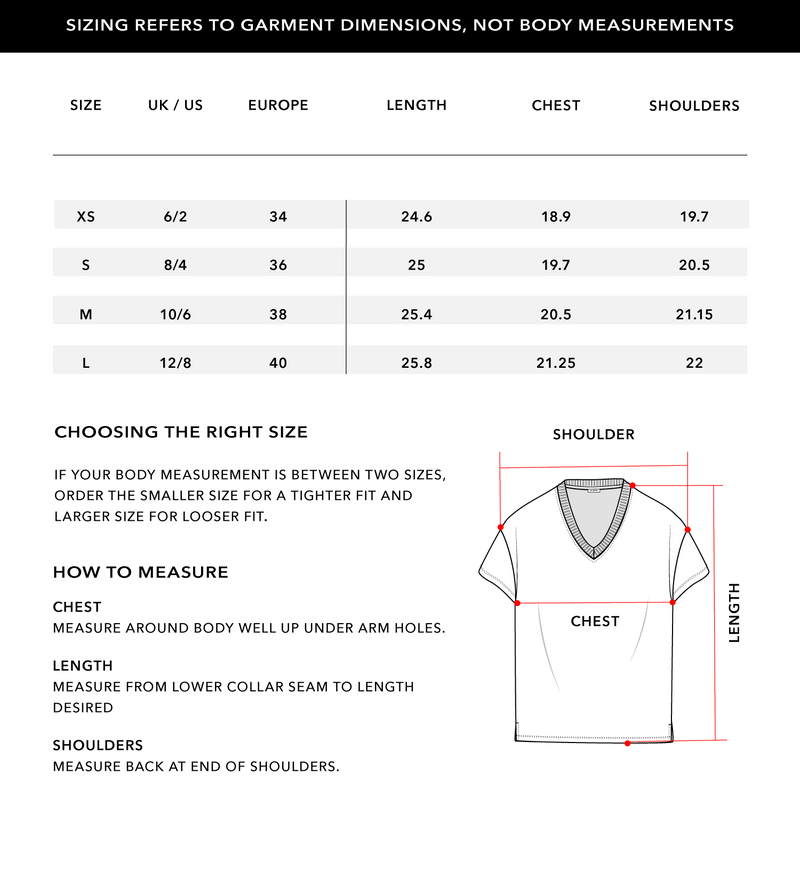 Size Chart 2