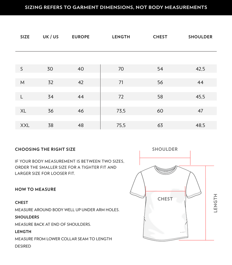 Size Chart 1