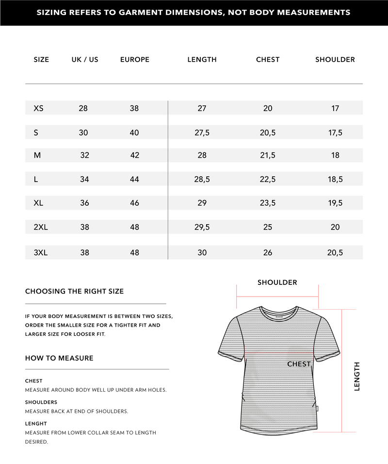 Size Chart 2