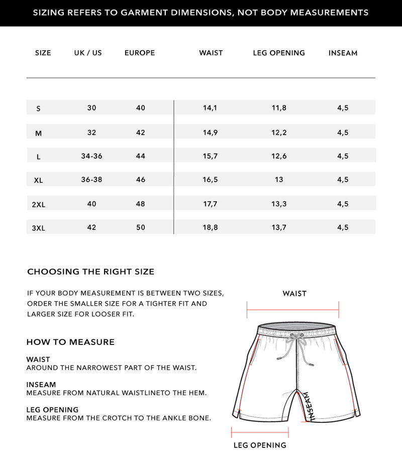 Size Chart 2