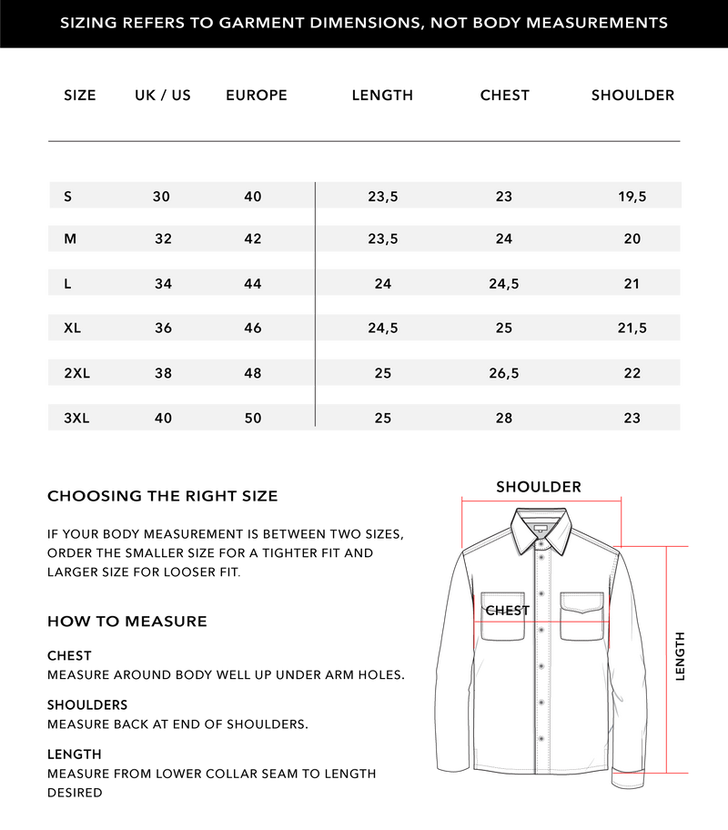 Size Chart 2