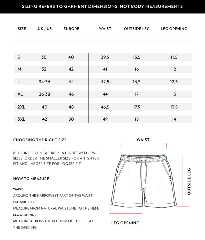 Size Chart 2