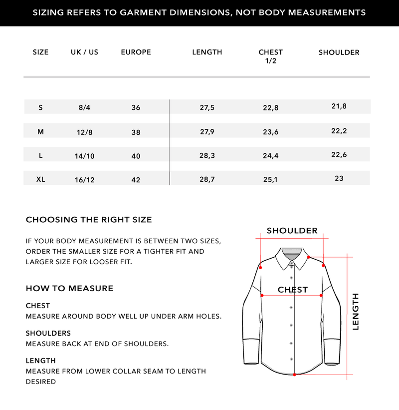 Size Chart 2