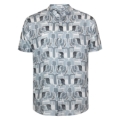 ERIC SHORT SLEEVE PRINTED STONE GEO