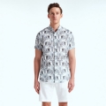 ERIC SHORT SLEEVE PRINTED STONE GEO