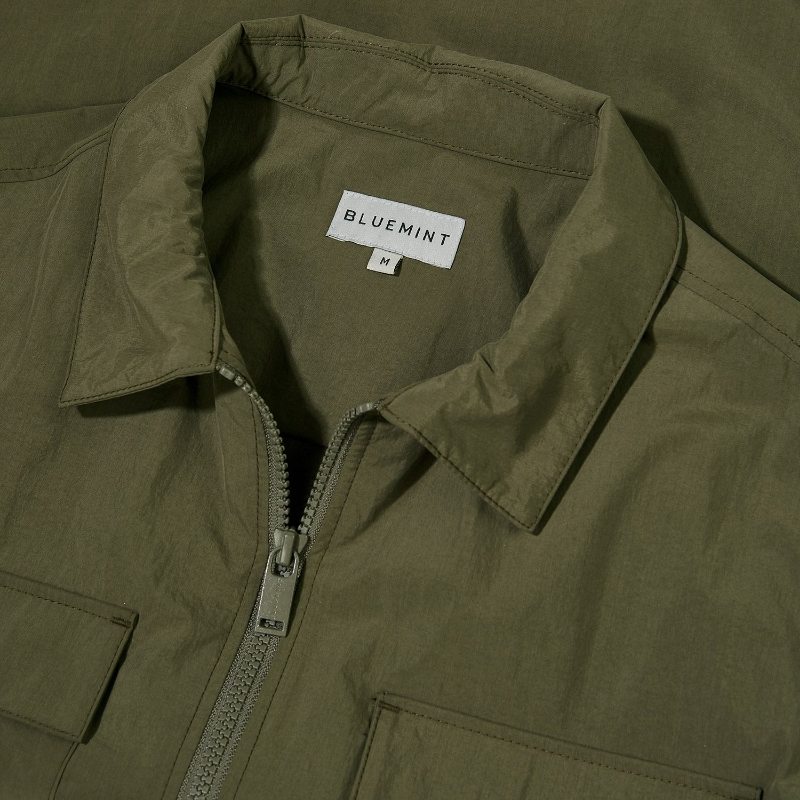 Bluemint Escape olive overshirts