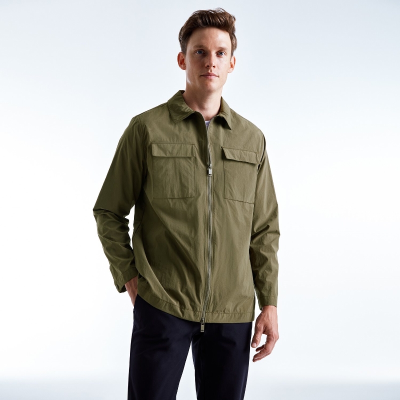 Bluemint Beachwear and Lifestyle Collection Escape olive overshirts