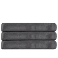 BM BATH TOWEL SET DARK GREY