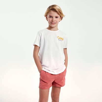 RICCI PRINTED KIDS CAPRI RETRO