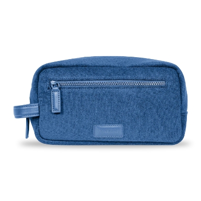 BM WASH BAG CORAL BLUE