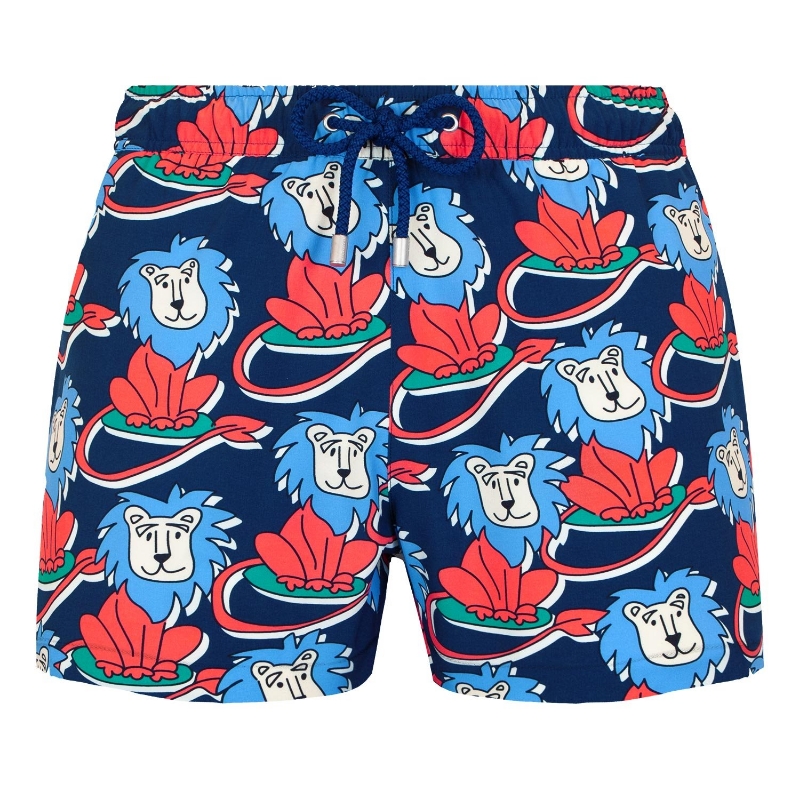 ARTHUS BOY STRETCH NAVY LEO