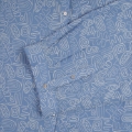 DAPHNE CHAMBRAY BLUE EMBROIDERY