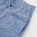 DIANE CHAMBRAY BLUE EMBROIDERY