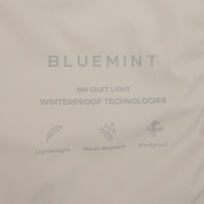 BM GILET LIGHT BONE